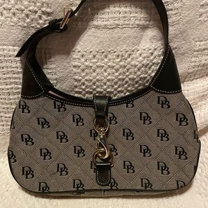 Dooney & Bourke vintage shoulder purse handbag monogram